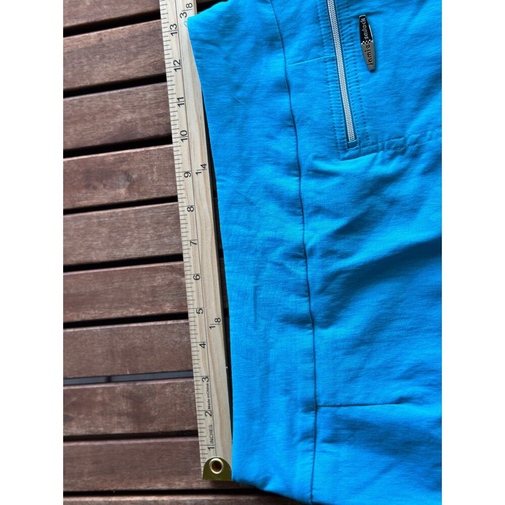 Jamie Sadock Blue Turquoise Golf Skort Size 0 Stretch Pickleball Tennis Skirt - Picture 7 of 8